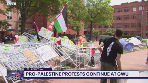 Pro-Palestine protests continue at GWU