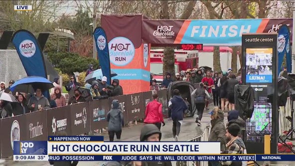 Hot Chocolate Run underway in Seattle