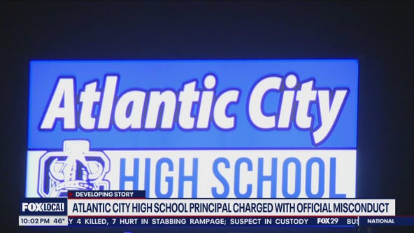 Atlantic City High School principal charged with official misconduct