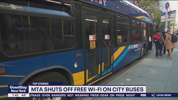MTA shuts off free Wi-Fi on buses