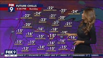 Sunday forecast: Freezing temperatures and wind chill advisory