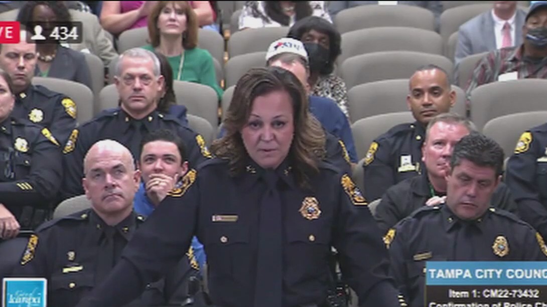 Tampa Police Chief Mary O'Connor resigns