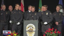 Memorial service held for Bellevue Police officer killed in crash