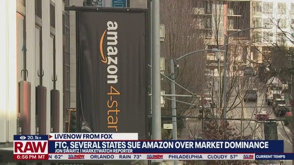 Amazon sued by FTC over market dominance