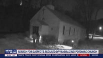 Video shows suspects breaking into historic Black church in Potomac