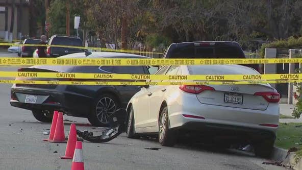 1 killed after shooting, crash in Azusa