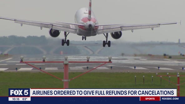Airlines ordered to give full refunds for cancellations