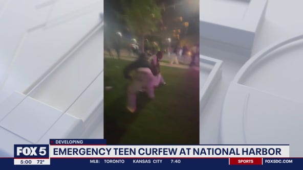 Prince George's County enacts emergency teen curfew after chaos at National Harbor