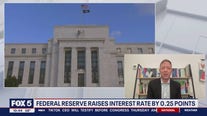 Federal Reserve raises interest rate by .25 points