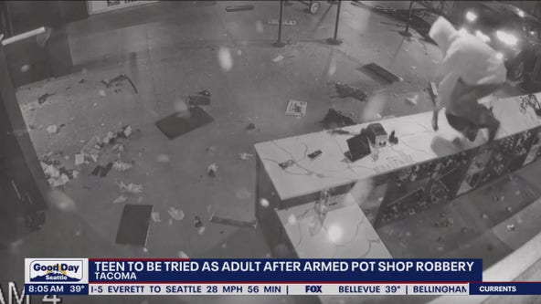 Teen to be tried as adult after armed pot shop robbery