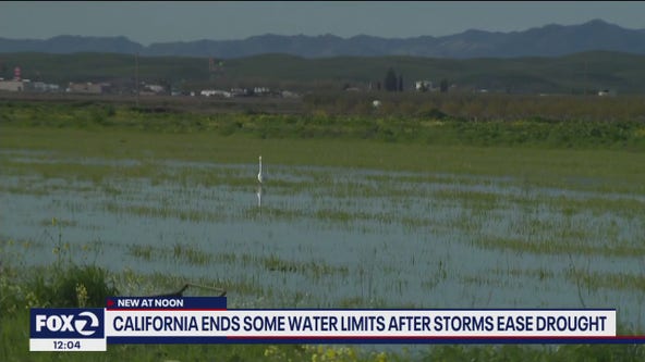 Newsom ends some California drought restrictions