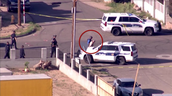 Person who allegedly shot Phoenix Police officer taken into custody