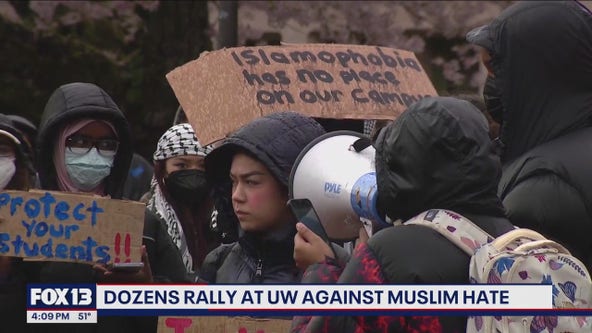 UW students rally against Muslim hate