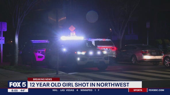 12-year-old girl shot overnight in northwest DC