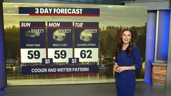 Seattle weather: Atmospheric river moving in