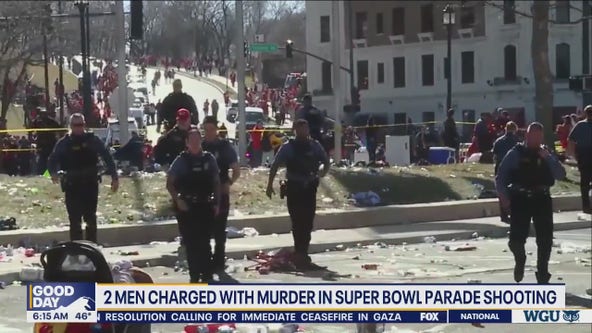 Super Bowl parade shooting: 2 men charged with murder