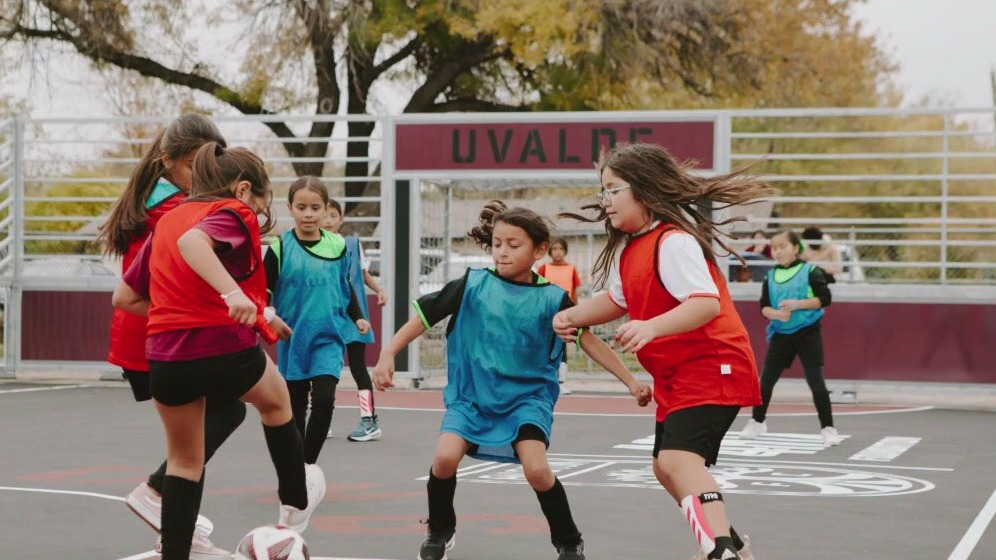 Austin FC donates soccer mini-pitch to Uvalde community