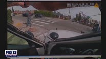 Bodycam video of suspect's arrest shown at murder trial for killing of Everett police officer