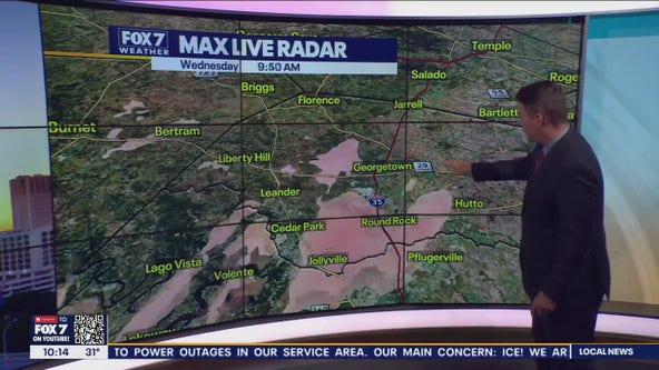 Central Texas weather: Icy conditions worsen causing power outages, dangerous driving conditions