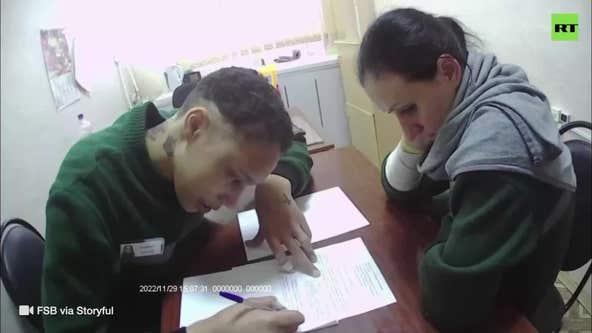 Russia releases video of Brittney Griner-Viktor Bout prisoner swap