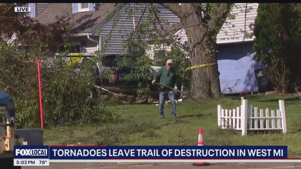 Cleanup continues after severe weather aftermath in Portage