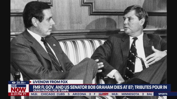 Bob Graham, former Florida governor, dies at 87