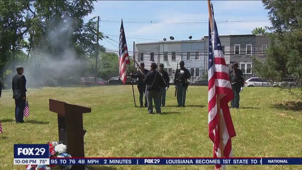 Flag ceremony held to honor African Americans who paid the ultimate sacrifice