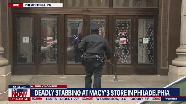 Deadly stabbing at Macy's store in Philadelphia