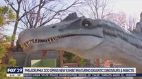 Philadelphia Zoo opens new exhibit with giant replicas of dinosaurs, insects