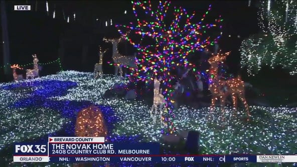 Holiday Lights: Melbourne home depicts New England Christmas