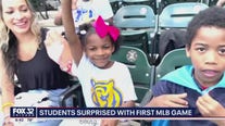 Chicago elementary school students celebrate reading accomplishments at White Sox game