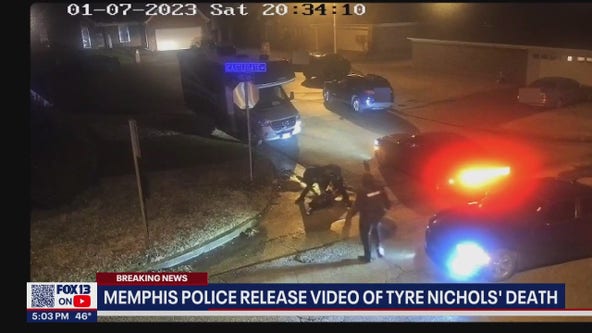 Newly-released body cam footage shows moments leading up to Memphis man's death by police
