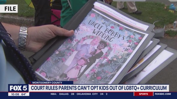 Court rules parents can't opt kids out of LGBTQ+ curriculum in Maryland