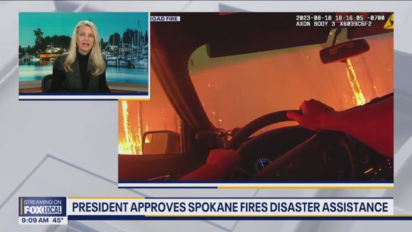 President approves Spokane fires disaster assistance
