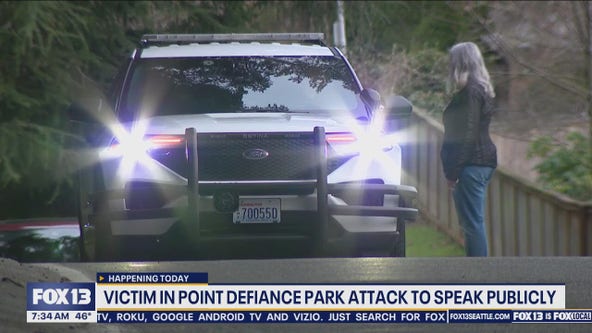 Victim in Point Defiance Park attack speaks publicly