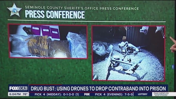 Sheriff: Drone used to try and sneak cell phones, drugs into jail