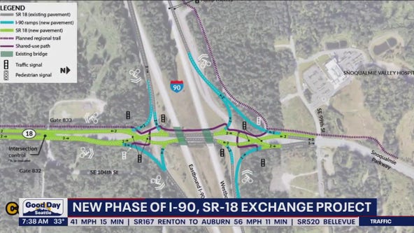 New phase of I-90, SR-18 exchange project