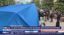 20 protesters arrested after UT Dallas encampment