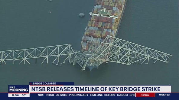 Baltimore bridge collapse: NTSB preliminary timeline; 2 victims identified