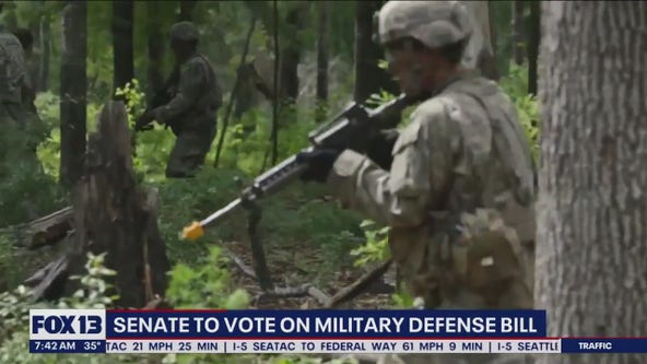 Senate to vote on military defense bill