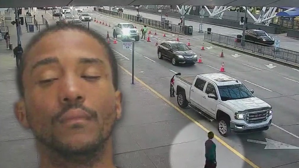 Arrest in car theft at Atlanta's airport