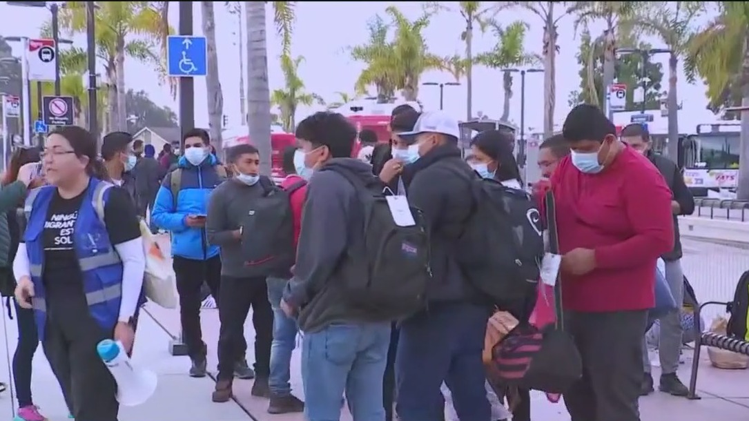 Border crisis: Migrants released in CA