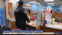 Argyle police deliver medicine