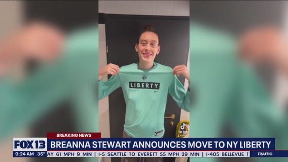 WNBA's Breanna Stewart announces move to NY Liberty
