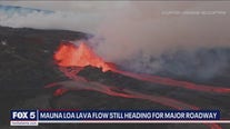 Mauna Loa lava flow still heading for major roadway