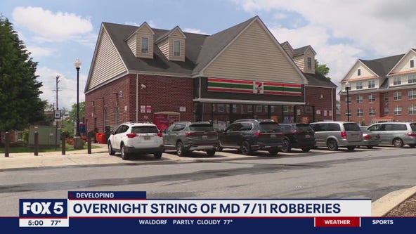 Multiple Prince George’s Co. 7-Elevens hit in overnight robberies
