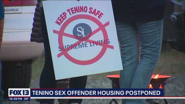 Tenino sex offender housing postponed