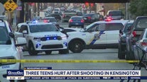 Three teens injured after shooting in Kensington