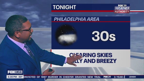 Weather Authority: 5 p.m. Thursday forecast
