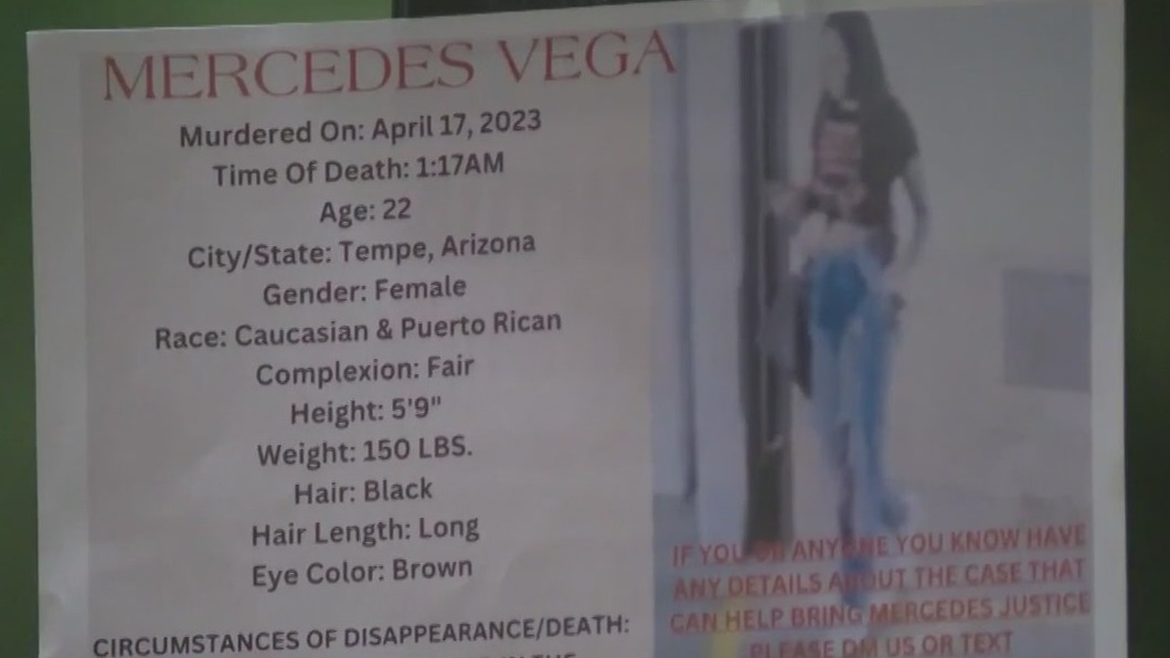 Mercedes Vega: Woman's murder still unsolved